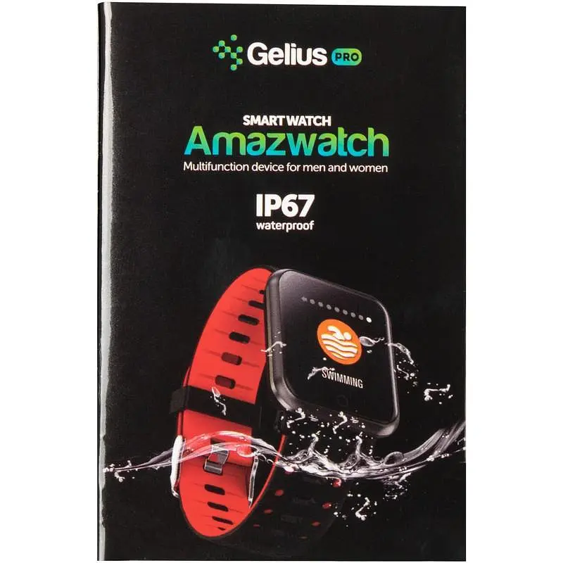 Смарт-часы Smart Watch Gelius Pro GP-CP11 (AMAZWATCH) Black/Yellow - фото 3