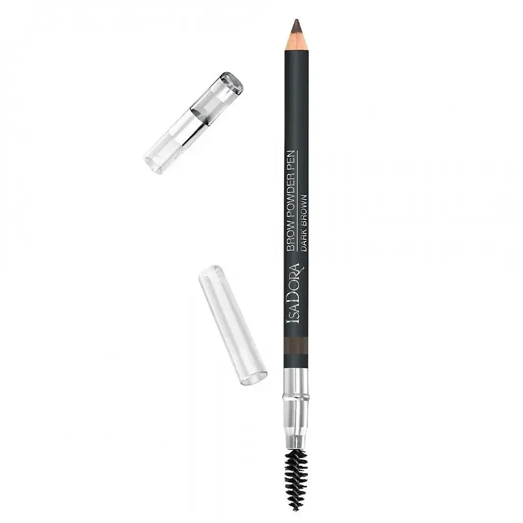 Карандаш для бровей IsaDora Brow Powder Pen Dark Brown тон 02, 1.1 г (492738) - фото 2