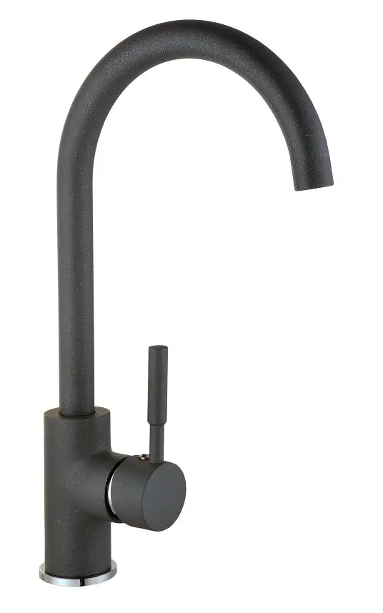 Змішувач для кухні Globus Lux Lazer GLLR-0203S-3-Titanium Графіт - фото 4