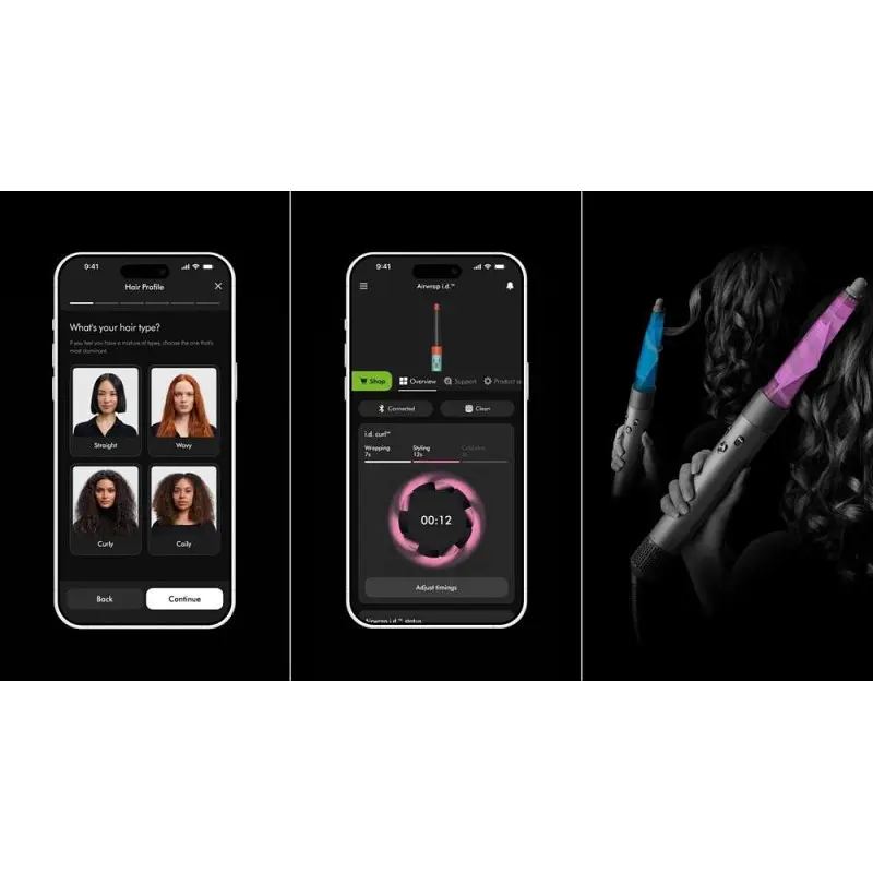 Мультистайлер Dyson Airwrap id HS08 Multi-Styler и Dryer Straight к Wavy Ceramic Pink/Rose Gold (601848-01) - фото 8