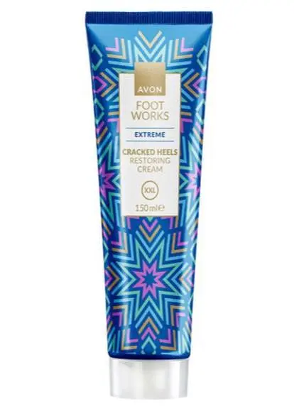 Вiдновлювальний крем Avon для шкiри стоп XXL,150 мл