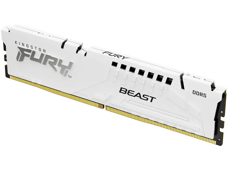 Модуль пам'яті Kingston FURY 32 GB DDR5 6000 MHz Beast EXPO White (KF560C36BWE-32) - фото 3