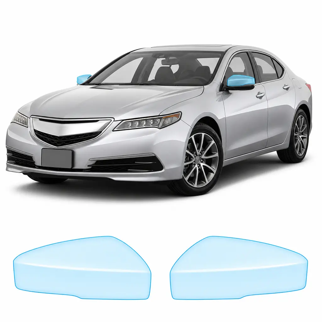 Антигравійна захисна бронеплівка за лекалами для Acura TLX I 2015-2017 - дзеркала