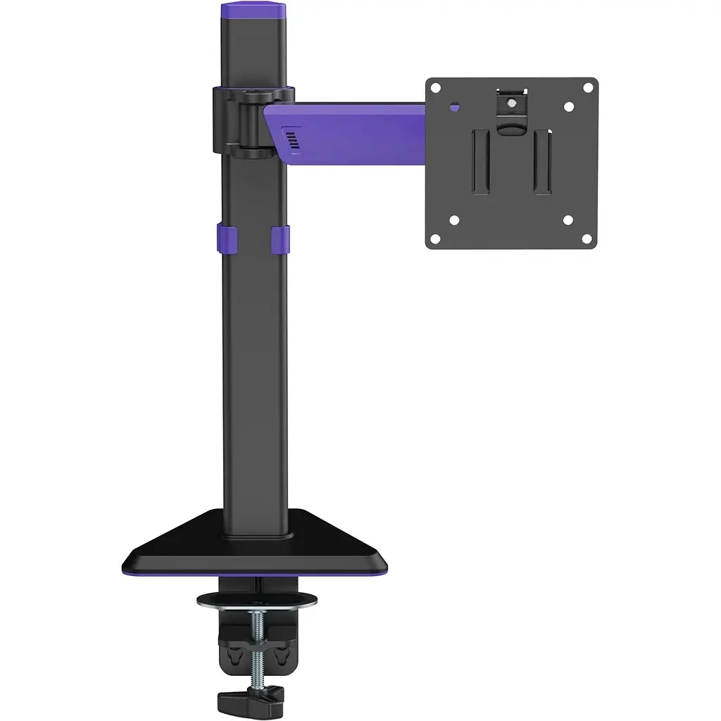 Настільне кріплення для монітора Gamepro MAG100V 17`-40` Black/Violet [148277] - фото 7