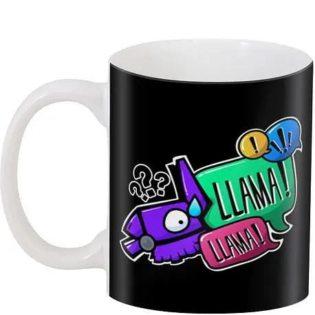 Кружка GeekLand Fortnite Фортнайт FT.02.48 Llama at 250! 330 мл белая - фото 3