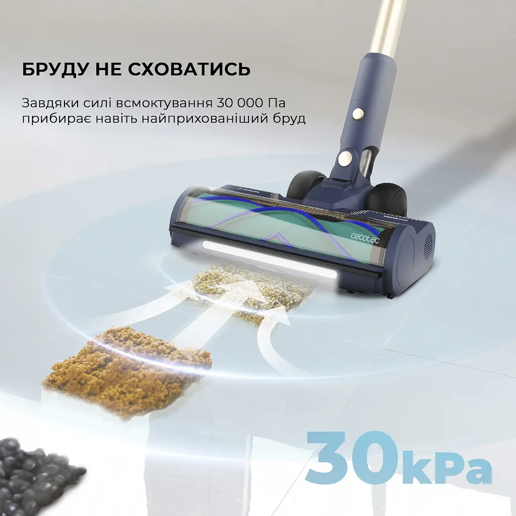 Беспроводной пылесос Cecotec Conga Rockstar 10500 Solar AquaPet Flex - фото 6