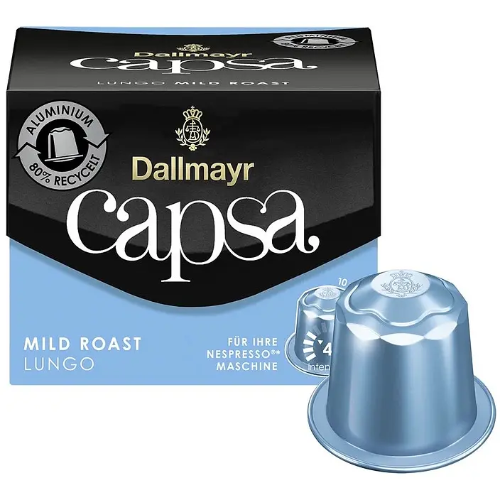 Кава в капсулах Dallmayr Lungo Mild Roast 10 капсул 56 г - фото 2