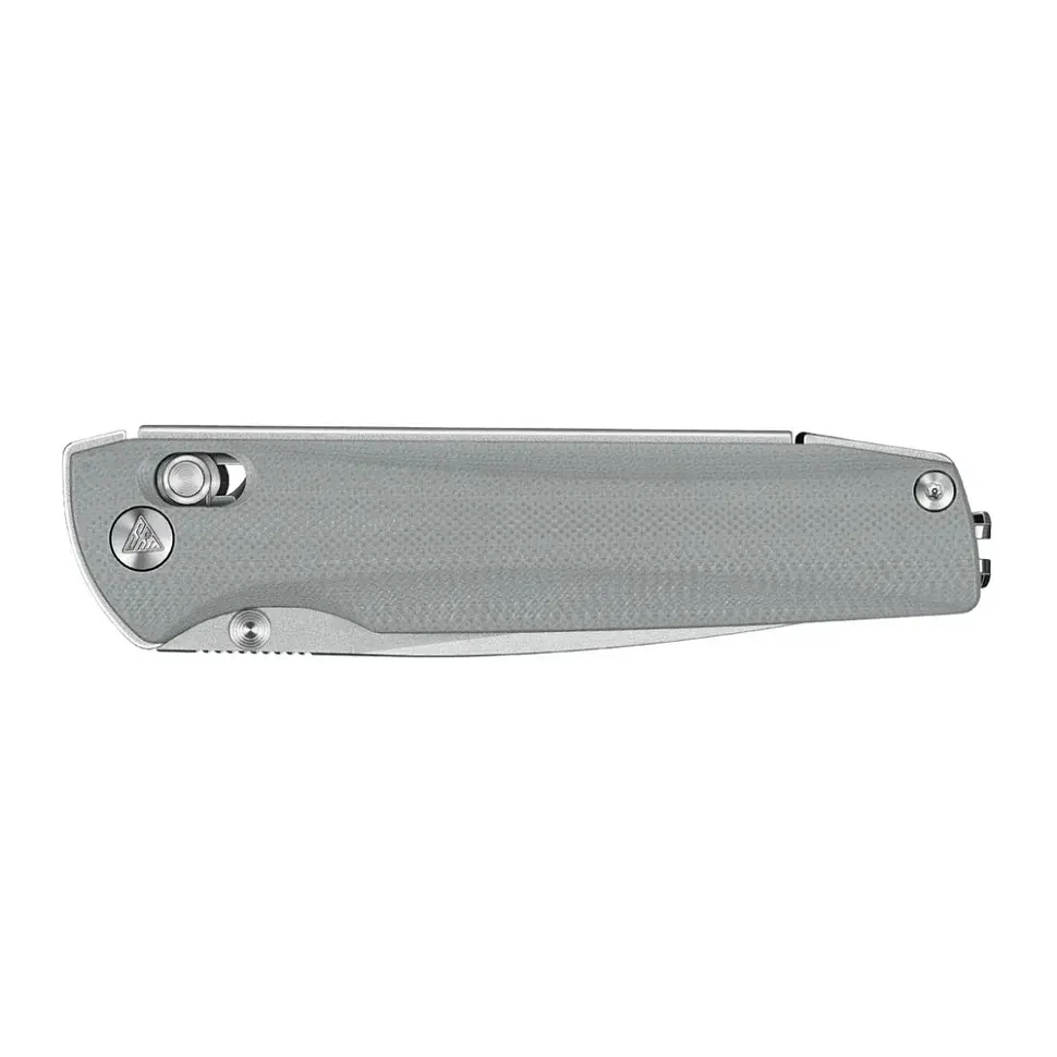 Ніж складаний туристичний SRM Terrier 258L-GK2 140Cr G10 92,6 мм сірий - фото 8
