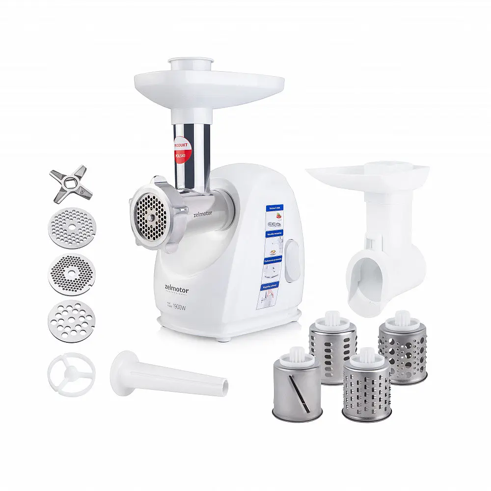 М'ясорубка Zelmotor 489.81 White