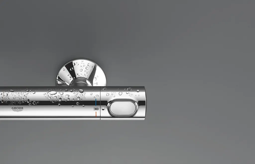 Душова система з термостатом Grohe Vitalio System 200 Flex Precision Flow UA202908TR, Хром - фото 12