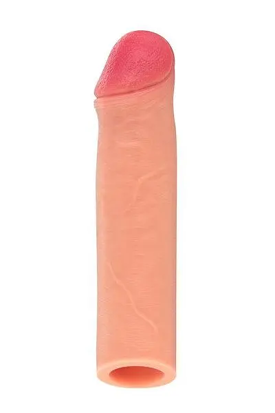 Насадка на член із відкритою головкою Real Body Real Extender Beast, +4 см