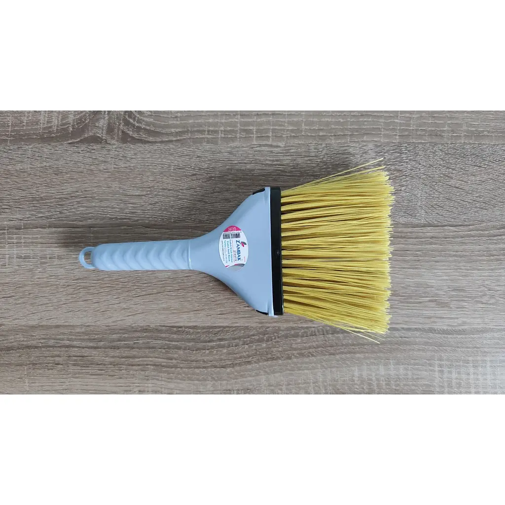 Веник Zambak Plastik пластиковый для уборки 12х27 см голубой (ZP-122b) - фото 6