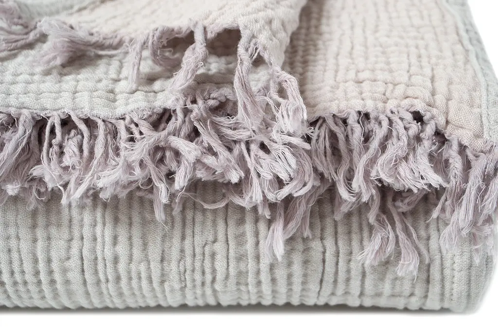 Покрывало Lotus Home - Sia muslin orchid 220x240 - фото 4