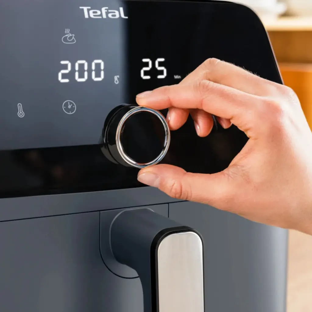 Мультипечь Tefal Easy Fry Mega 1700 Вт темно-серая (EY855BE0) - фото 4