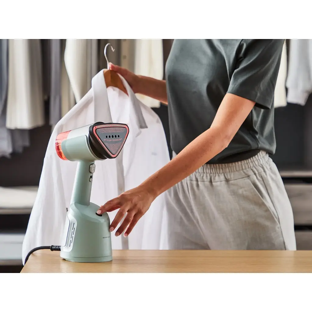 Отпариватель Tefal AeroSteam 1400 Вт светло-зеленый (DT9814F0) - фото 10