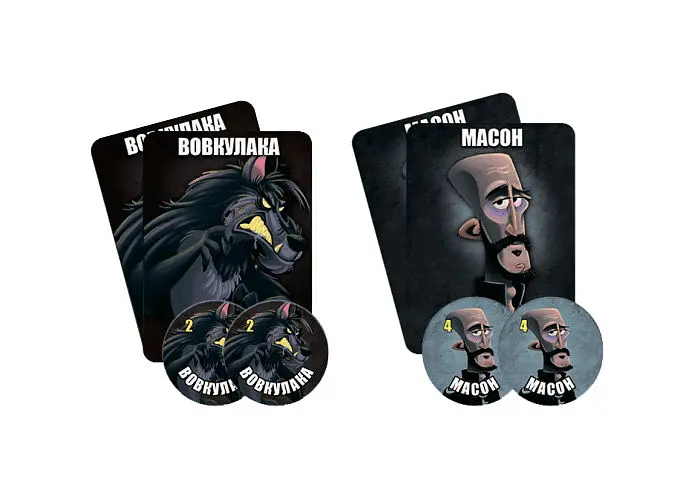 Настільна гра Games 7 Days Остання ніч: Перевертні (One Night Ultimate Werewolf) (укр.) (WON001UA) - фото 5