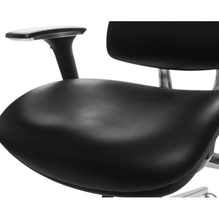 Офісне крісло GT Racer X-807 Leather (P-02), чорне (X-807 Leather Black (P-02)) - фото 4