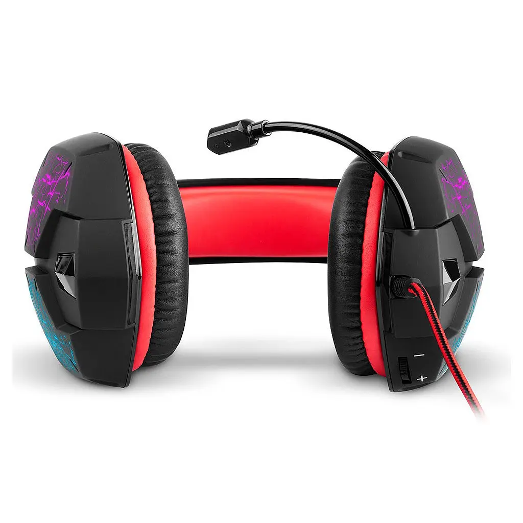 Навушники REAL-EL GDX-7750 Black-Red - фото 6