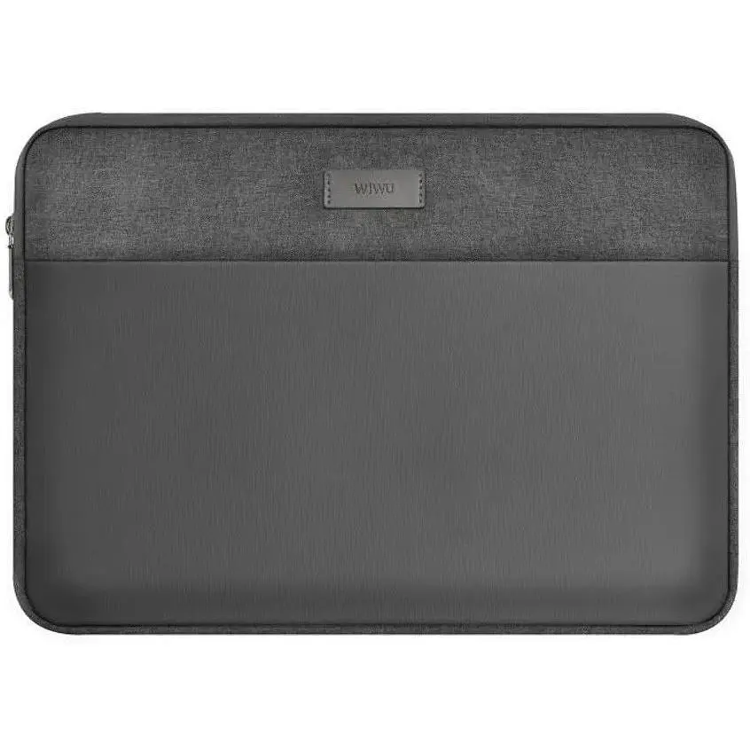 Сумка для ноутбука Wiwu Minimalist Laptop Sleeve 14'' Grey - фото 2