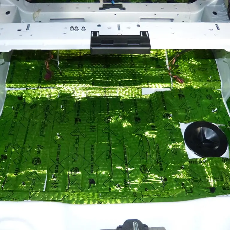 Авто Віброізоляція фольгована ACOUSTICS Alumat PROFY A1 3 мм 700 х 500 мм 1 шт - фото 7