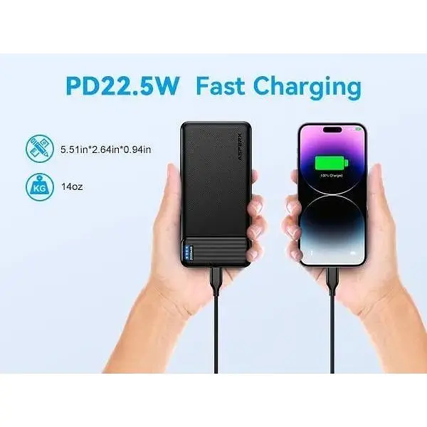 Портативний зарядний пристрій AsperX 20000 mAh 22,5W - фото 3