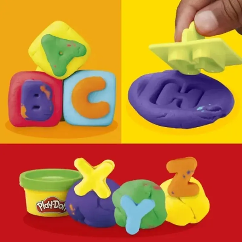 Набір для творчості Hasbro Play-Doh Основи E8532 Fundamentals letters (Play-Doh Основи E8532 Fundamentals lette) - фото 5