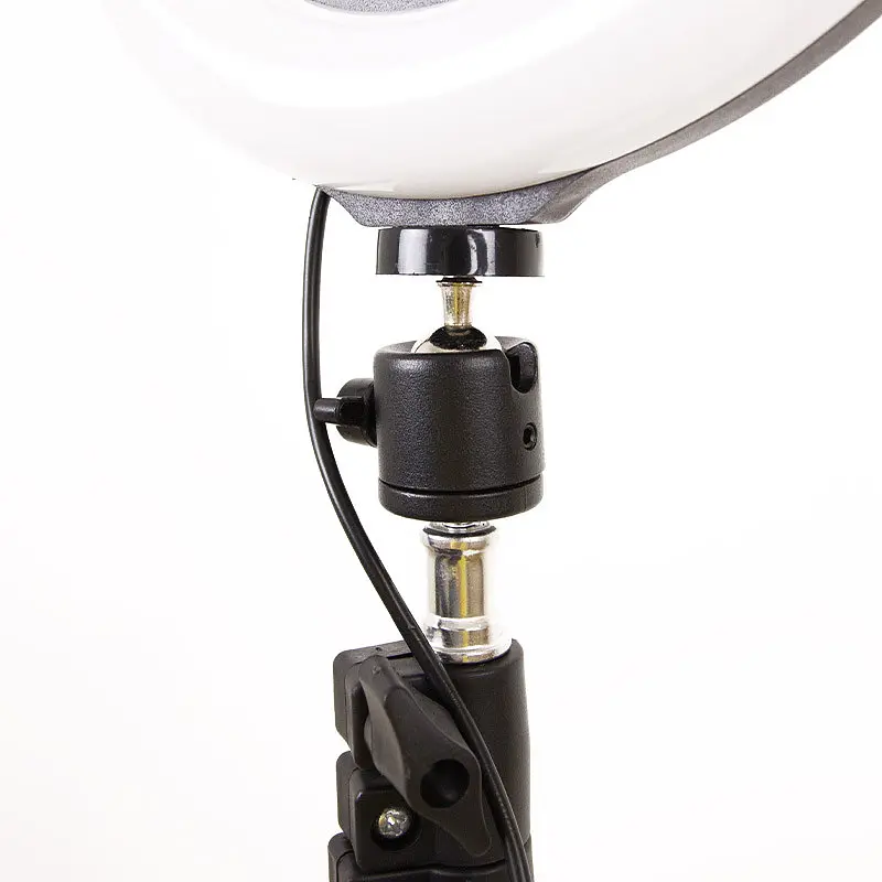 Кільцева світлодіодна LED лампа Arc Ring 10" + tripod 2.1m Black - фото 8