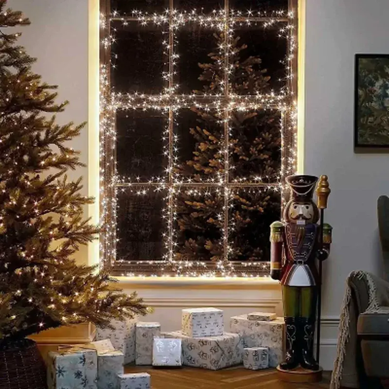 Гірлянда ColorWay Мішура LED 150 5 м 8 функцій теплий колір USB (CW-G-150L5U) - фото 8