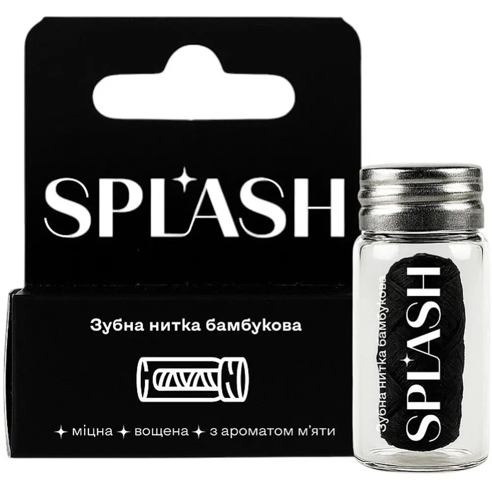 Зубная нить Splash бамбуковая 30 м - фото 2