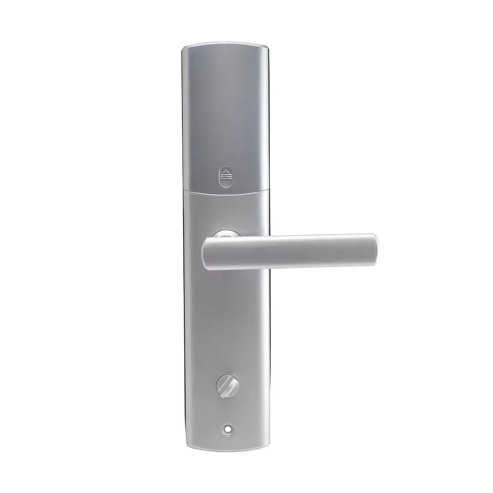 Замок біометричний автономний Trinix TRL-5111BTF Silver Left з Bluetooth, зчитувачем відбитків пальців і карт Mifare (65-00050) - фото 4