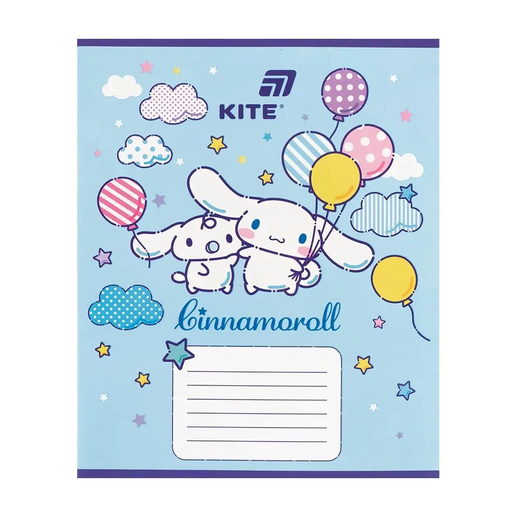Зошит Kite Hello Kitty, 12 аркушів, коса лінія (HK26-235-2), в асортименті - фото 4