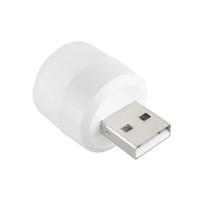 Лампочка світильник USB 5v 1w LED Білий (Холодний) - фото 2