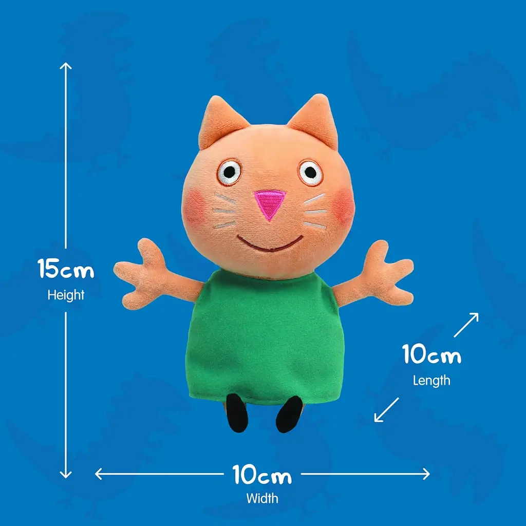 М'яка іграшка Ty Peppa Pig Кенді Кет 15 см (46172) - фото 3