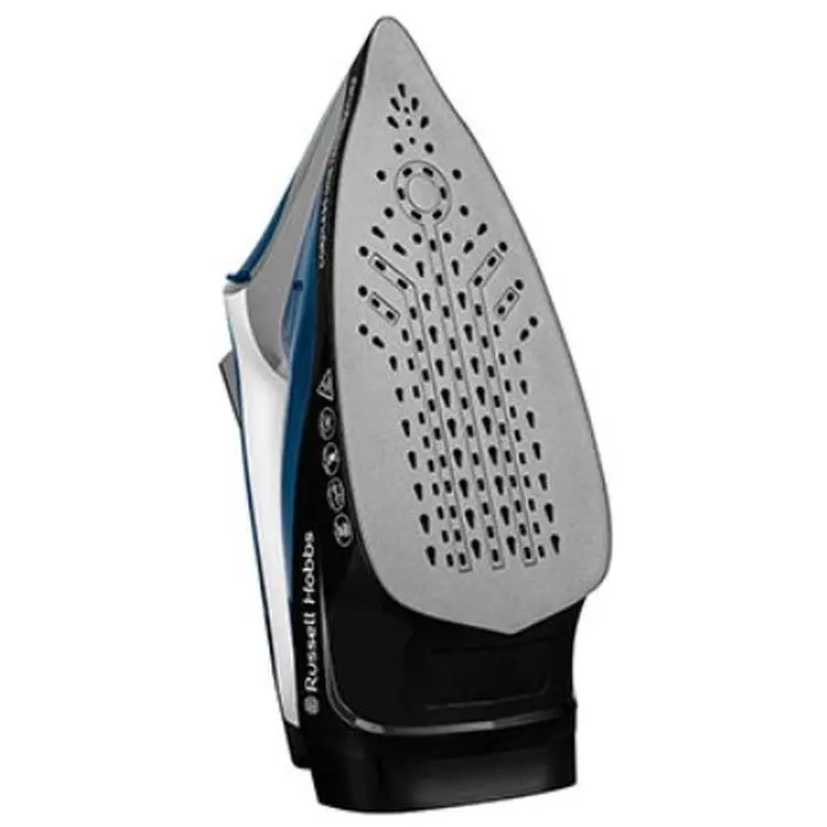 Утюг Russell Hobbs Cordless One Temperature беспроводная 2600 Вт бело-синяя (26020-56) - фото 2