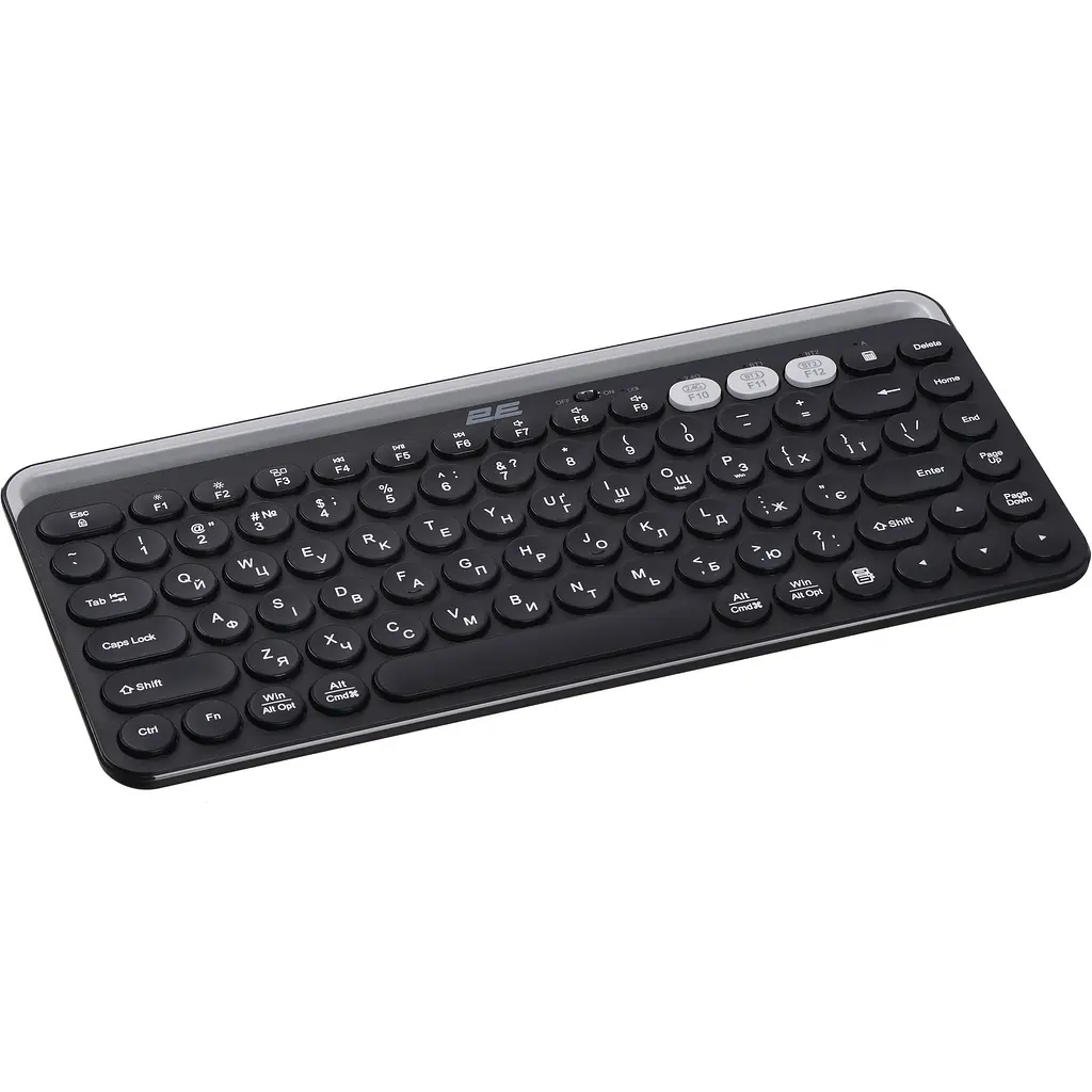 Клавіатура 2E KS250 Wireless UA Black (2E-KS250WBK_UA) [150956] - фото 3