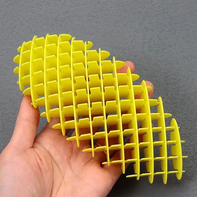 Іграшка-антистрес A-Toys Fidget Worm жовта - фото 2