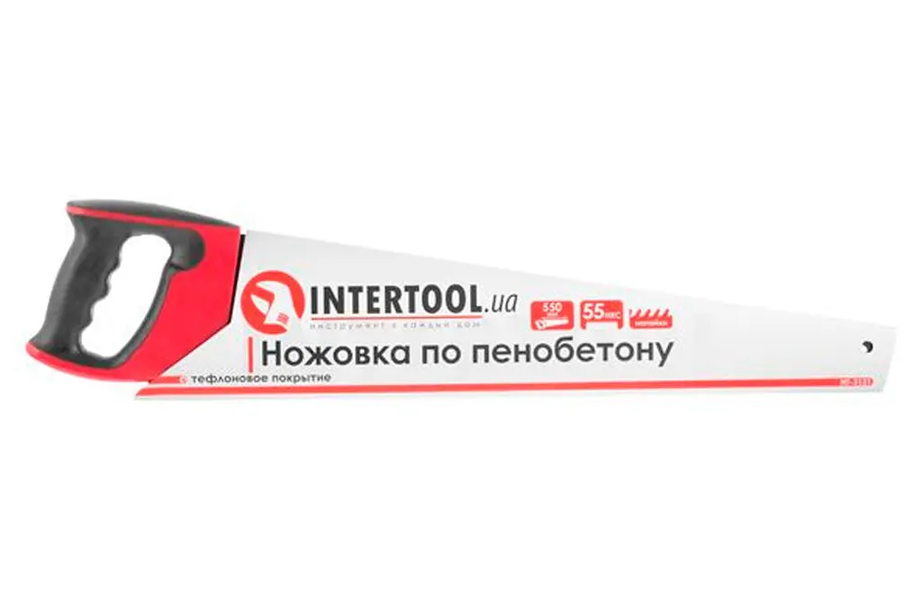 Ножовка ручная Intertool по пенобетону 550 мм HT-3131 - фото 6
