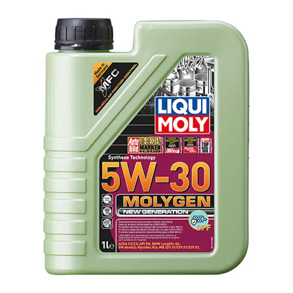 Синтетична моторна олива - Molygen New Generation DPF 5W-30 1л. (21224)
