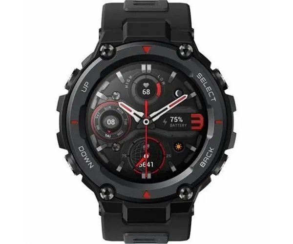 Розумний годинник Amazfit T-Rex Pro захищений чорний - фото 6