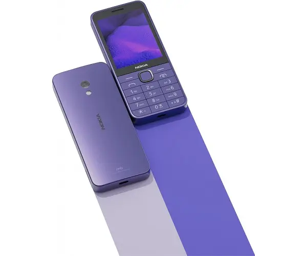 Телефон кнопковий Nokia 235 4G 2024 Dual Sim TA-1614 фіолетовий (6438409095312) - фото 6