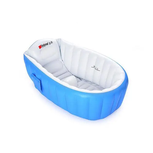 Надувна ванночка дитяча Intime Baby Bath Tub - портативна складна надувна ванна для немовлят та дітей до 4 років