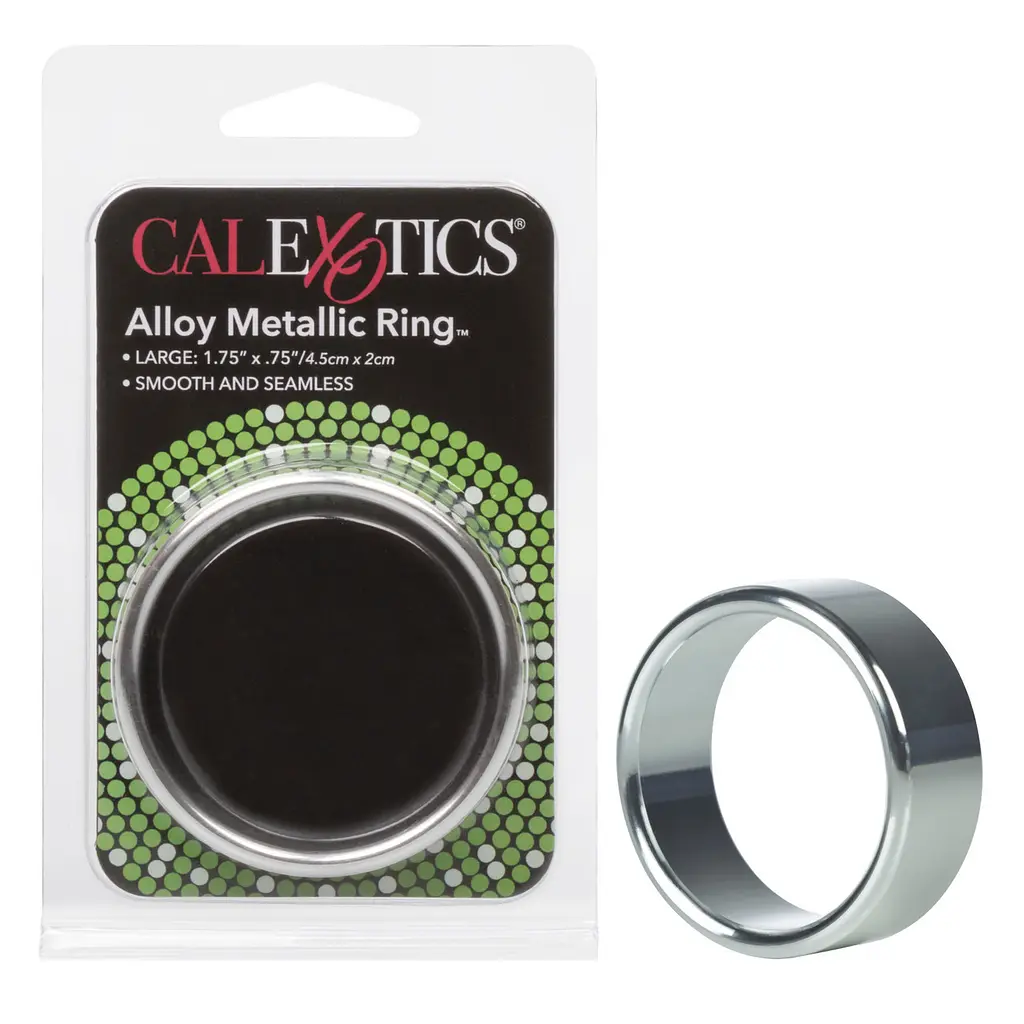 Эрекционное кольцо California Exotic Novelties Alloy Metallic Ring - фото 2
