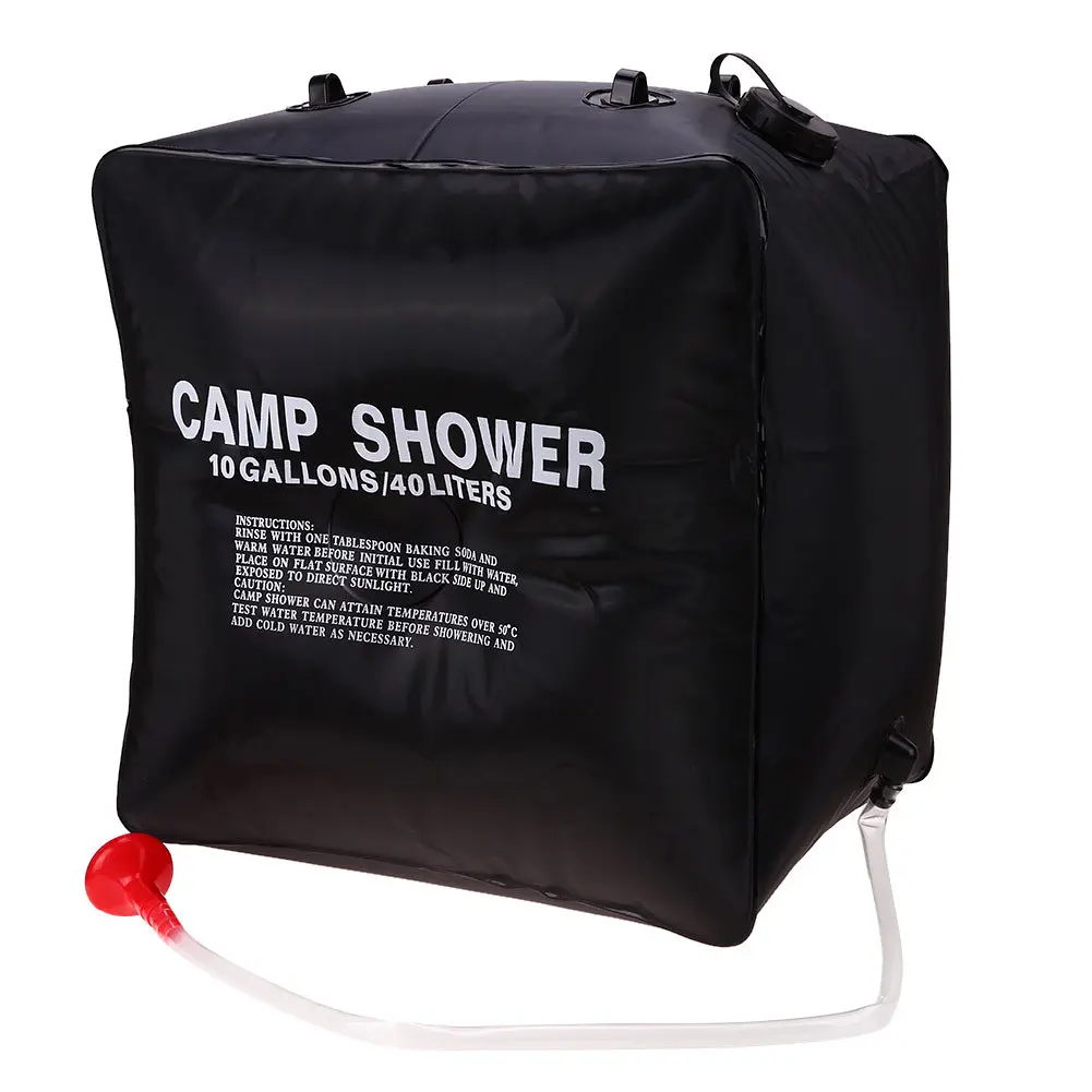 Портативний душ Camp Shower 40 л туристичний, для дачі, з розпилювачем та шлангом - фото 2