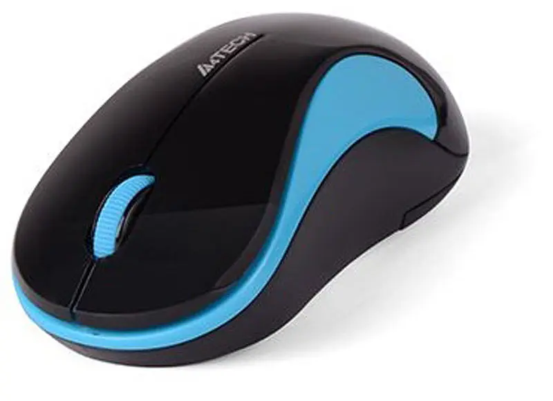 Миша A4Tech G3-270N Black/Blue - фото 3