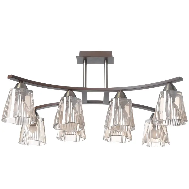 Люстра потолочная Brille E14 40W BR (LK-516C/8) - фото 2