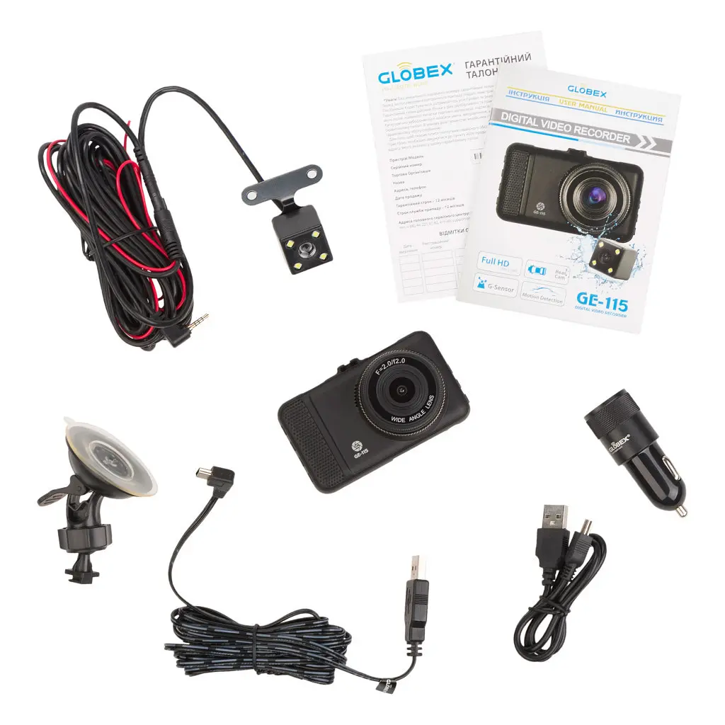 Відеореєстратор Globex GE-115 - фото 6