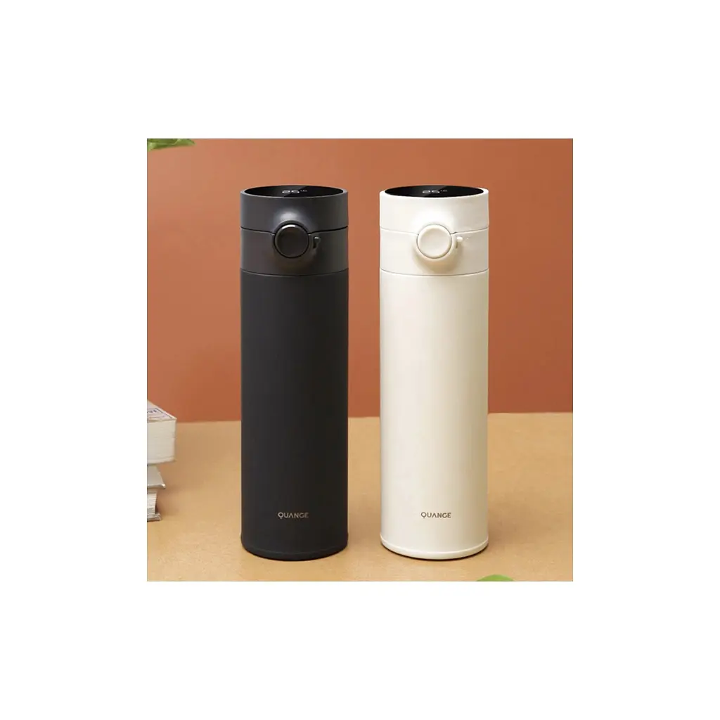 Термос Xiaomi Quange Stainless vacuum cup with Display Matte White 480 мл (BW401 Matte White) - фото 2