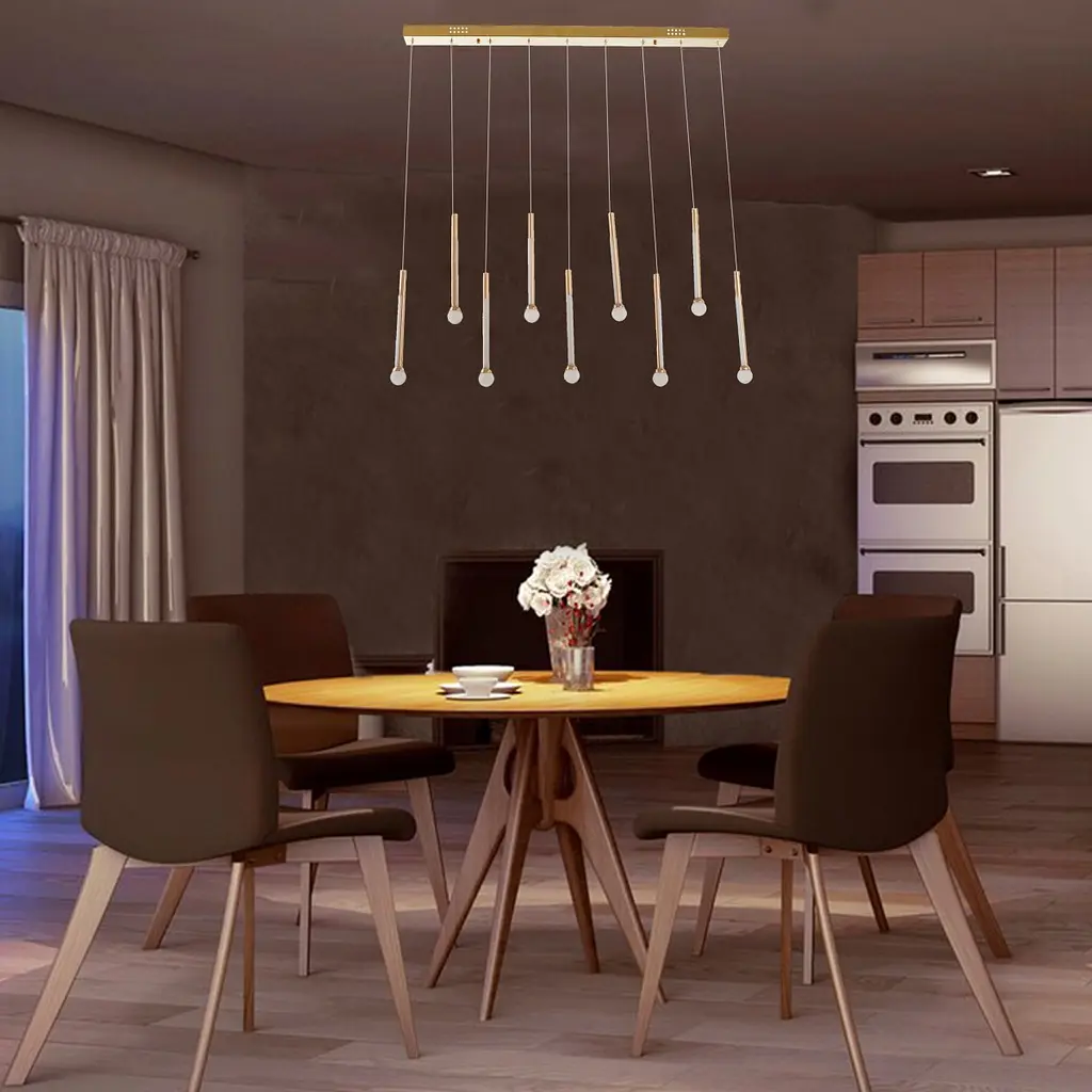 Світильник стельовий Brille підвісний лофт світлодіодний BL-896S/9 NW 90W G - фото 4