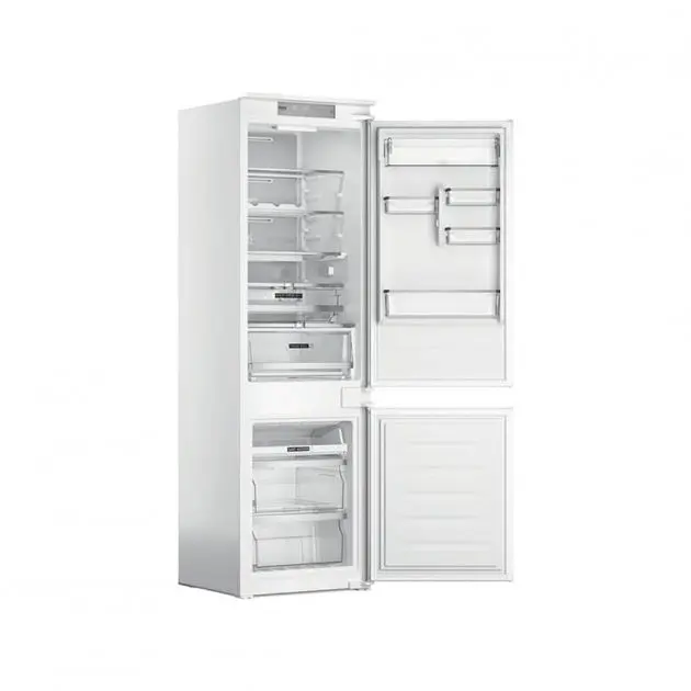 Встраиваемый холодильник с морозильной камерой Whirlpool WHC18T573 2 двери 182 л 68 л A+++ NF Инвертор Белый (WHC18T573) - фото 2