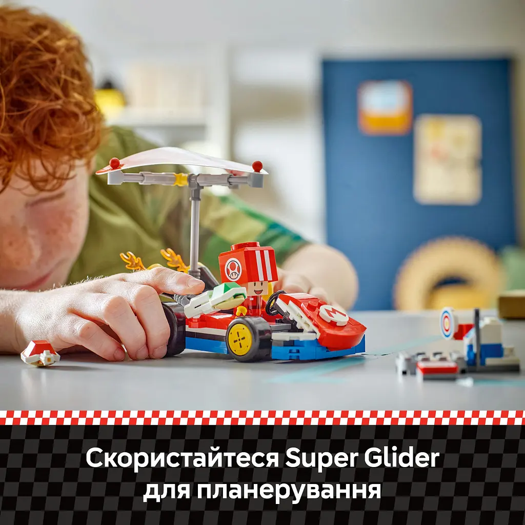 Конструктор LEGO Super Mario Mario Kart - Standard Kart 174 деталі (72032) - фото 13